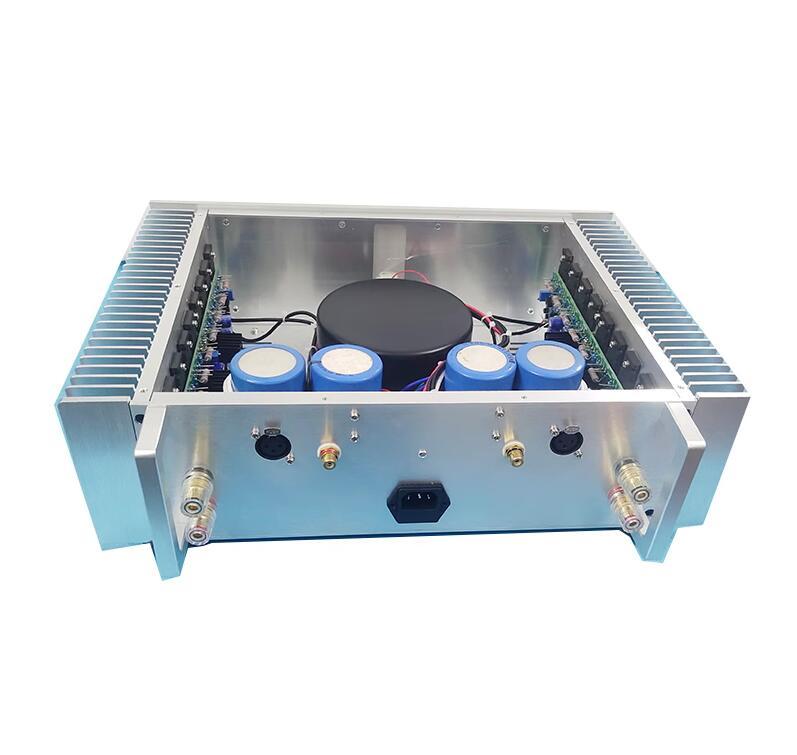 A2 class AB high-power stereo 170+170W hifi audio power amplifier Refer to Accuphase E405 circuit with balanced input