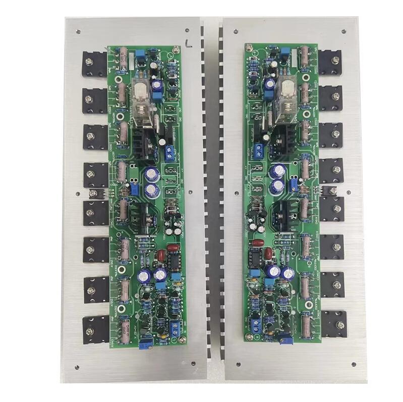 A2 class AB high-power stereo 170+170W hifi audio power amplifier Refer to Accuphase E405 circuit with balanced input