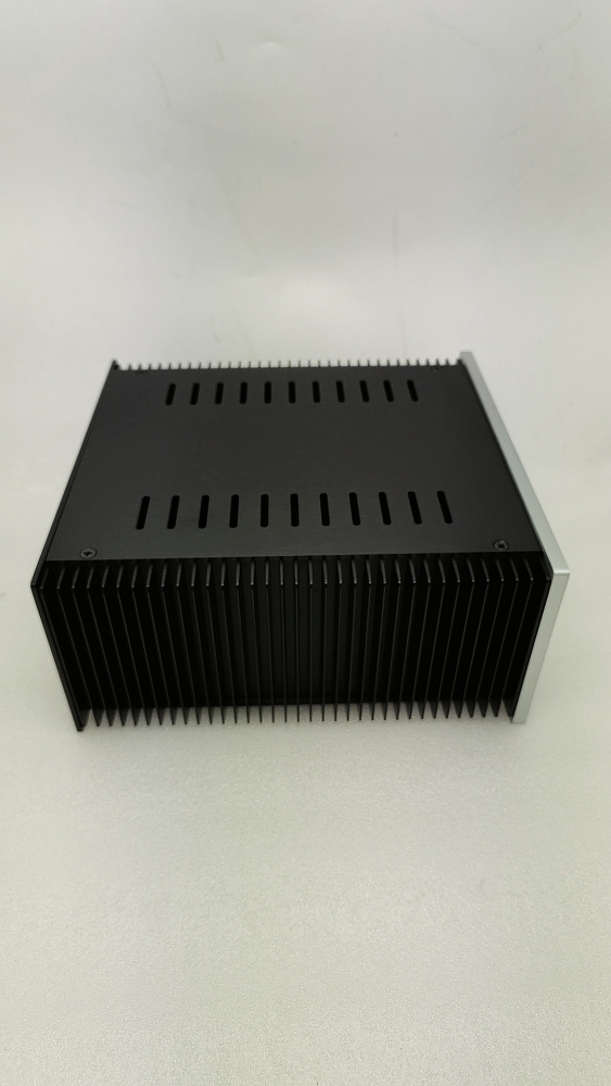 Aluminum Class A Power Amplifier Housing Audio Amp Chassis DIY Case 2412YH