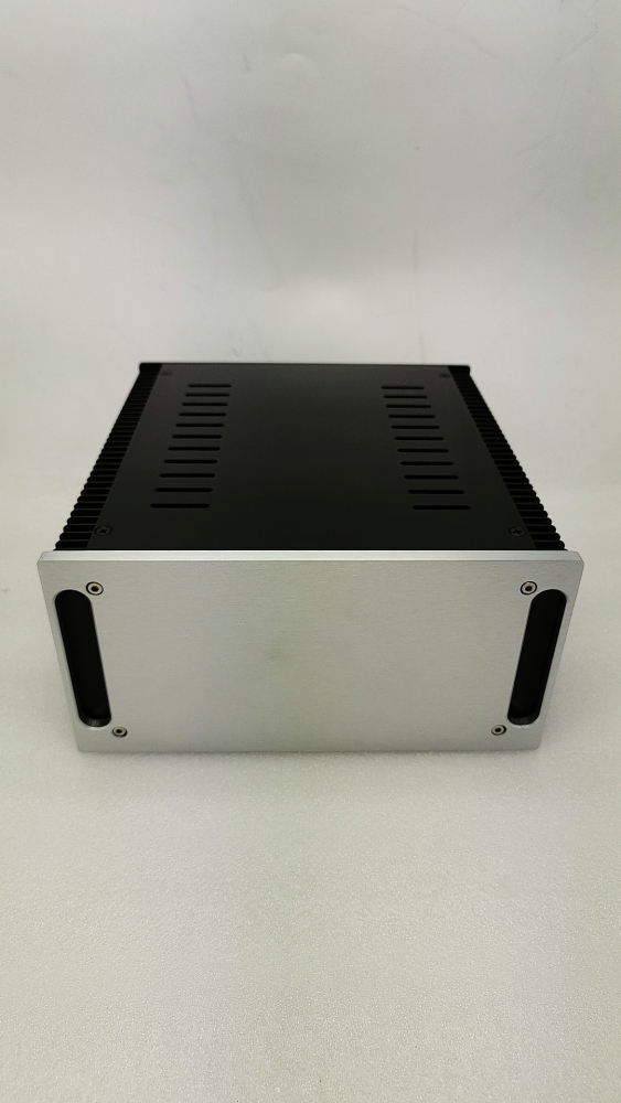 Aluminum Class A Power Amplifier Housing Audio Amp Chassis DIY Case 2412YH