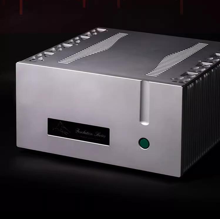 New silver Refer to FM711MK2 circuit high-power 250W*2 HIEND stereo amplifier with XLR input（Limited version）