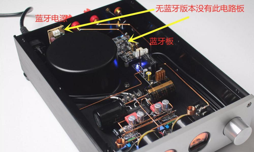 Latest new model TDA7293 pure manual scaffolding 100W*2power amplifier with double VU meter