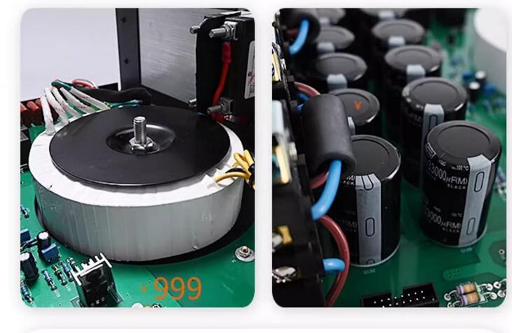 NEW arrive Large capacitance high power Crosbon CR939 audio Hifi power processor voltage display 12 bits sockets