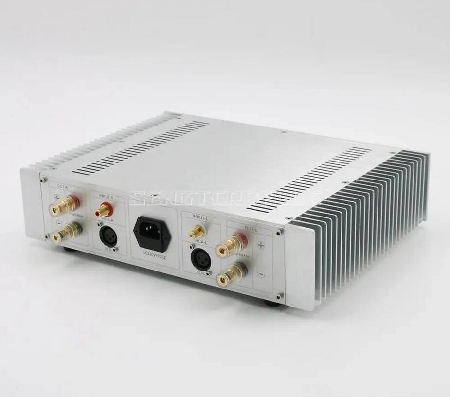 Finished LM1875 Parallel Fully Balanced Home Audio Power Amplifier 2.0 Dual Channel 80Wx2 HiFi Sound Amplifier