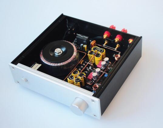 Handmade Finished LM1875 HIFI stereo 30w+30w desktop amplifier