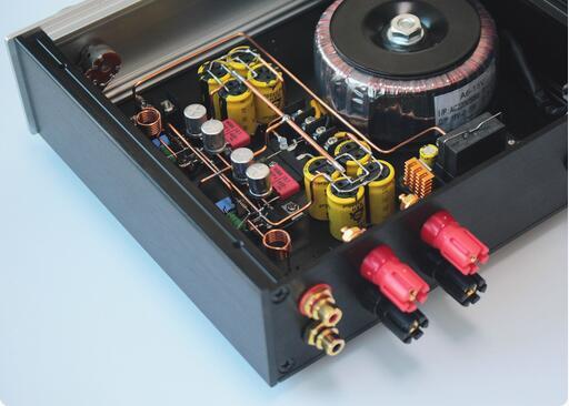 Handmade Finished LM1875 HIFI stereo 30w+30w desktop amplifier