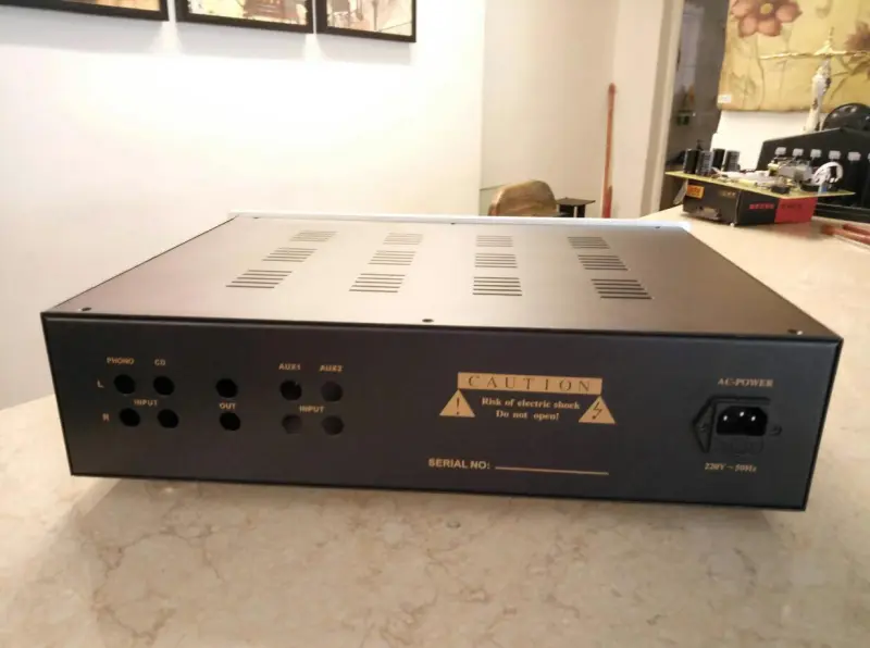 HiFi M7 Tube Preamplifier Chassis For Marantz 7 Preamp Board Enclosure ...