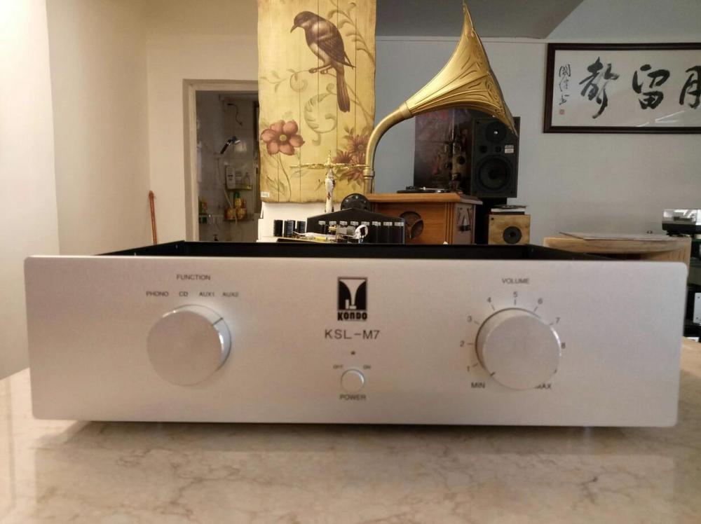 HiFi M7 Tube Preamplifier Chassis For Marantz 7 Preamp Board Enclosure 413x100x300mm