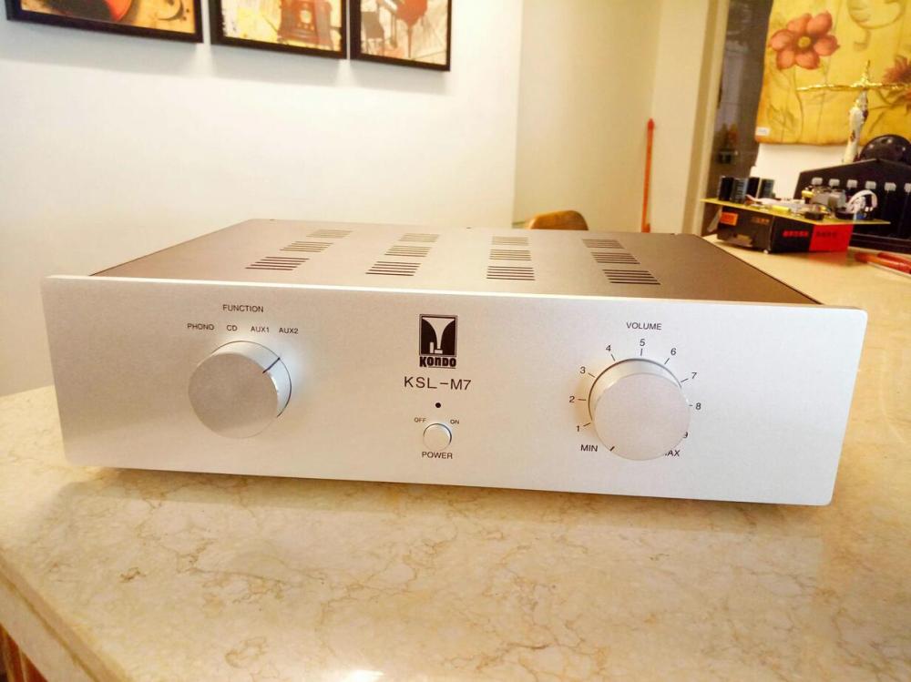 HiFi M7 Tube Preamplifier Chassis For Marantz 7 Preamp Board Enclosure 413x100x300mm