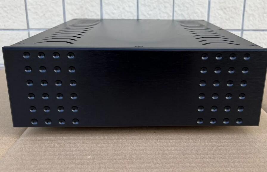 NEW beautiful Black Full Aluminum Power Amplifier Chassis amp DIY box 250*90*311MM