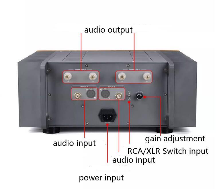 Pure Class A Field Effect Transistor A75S Power Amplifier Based on Accuphase A75 circuit