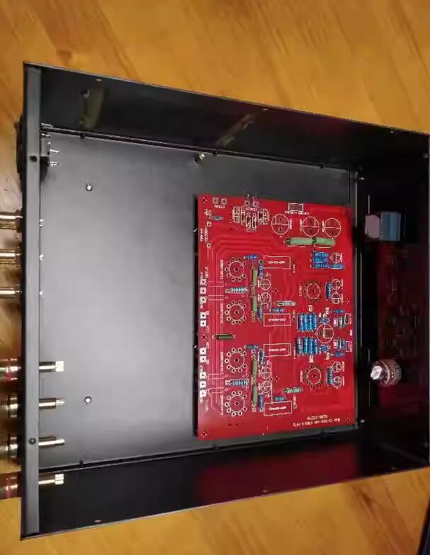 Hifi Iron Tube Amplifier Chassis Audio Preamplifier Box 290*110*330 For EL84