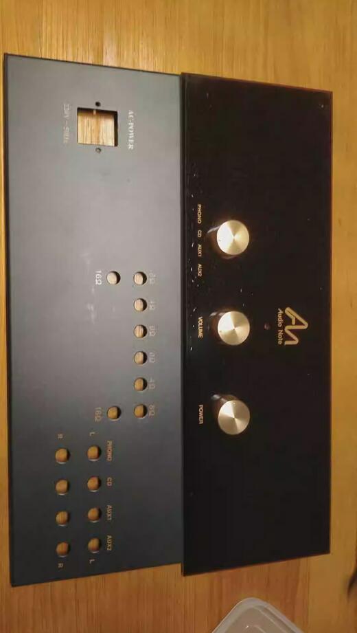 Hifi Iron Tube Amplifier Chassis Audio Preamplifier Box 430x150x350mm For EL84 / 6V6 /6P1 / 6P14 Etc
