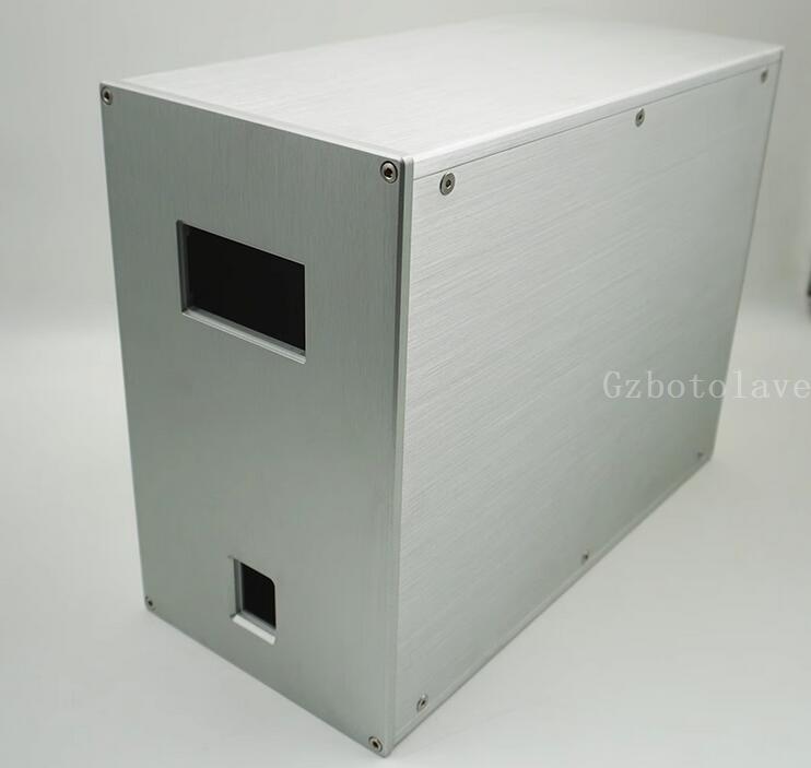 Vertical aluminum multi-purpose power supply housing solated power supply american standard socket DIY chassis