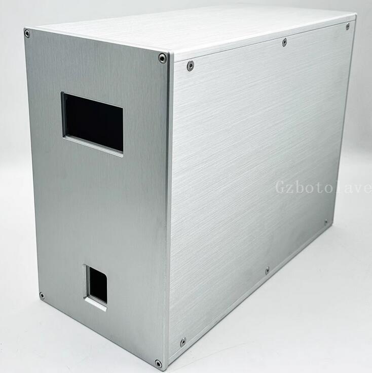Vertical aluminum multi-purpose power supply housing solated power supply american standard socket DIY chassis