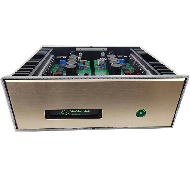 Y711NS HIFI 240W*2 stereo power amplifier Reference FM711MKII circuit Equipped with exposed radiator