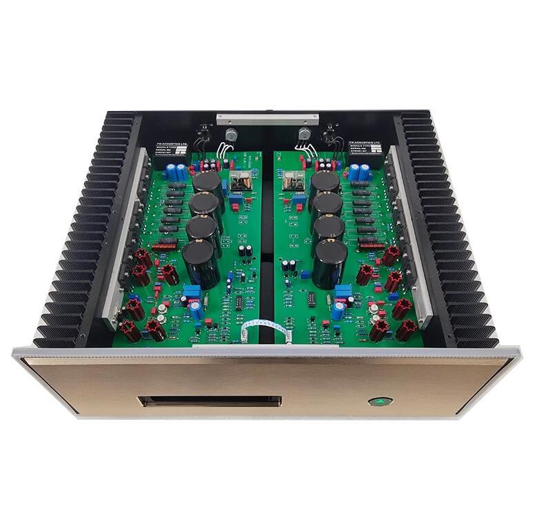 Y711NS HIFI 240W*2 stereo power amplifier Reference FM711MKII circuit Equipped with exposed radiator