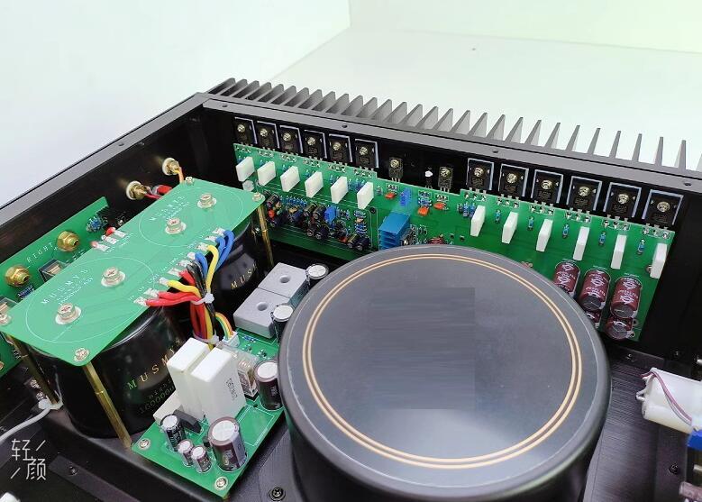 E406 HIFI class AB 180W*2 stereo audio power amplifier Reference Accuphase circuit with XLR input