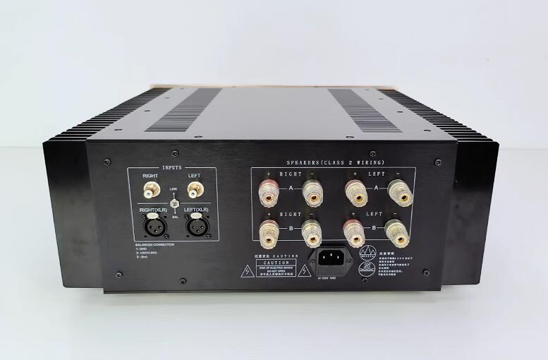 E406 HIFI class AB 180W*2 stereo audio power amplifier Reference Accuphase circuit with XLR input