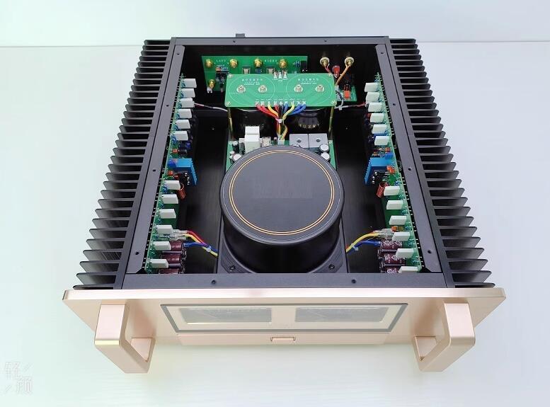 E406 HIFI class AB 180W*2 stereo audio power amplifier Reference Accuphase circuit with XLR input