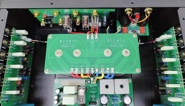 E406 HIFI class AB 180W*2 stereo audio power amplifier Reference Accuphase circuit with XLR input