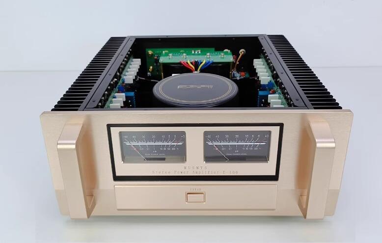 E406 HIFI class AB 180W*2 stereo audio power amplifier Reference Accuphase circuit with XLR input