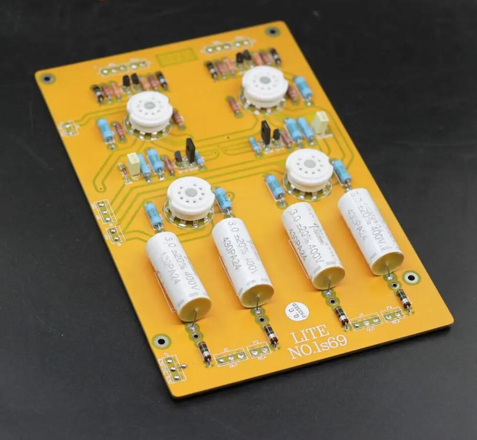 HiFi LS69 Full Balance 6DJ8 /6922 Tube XLR Preamplifier Board
