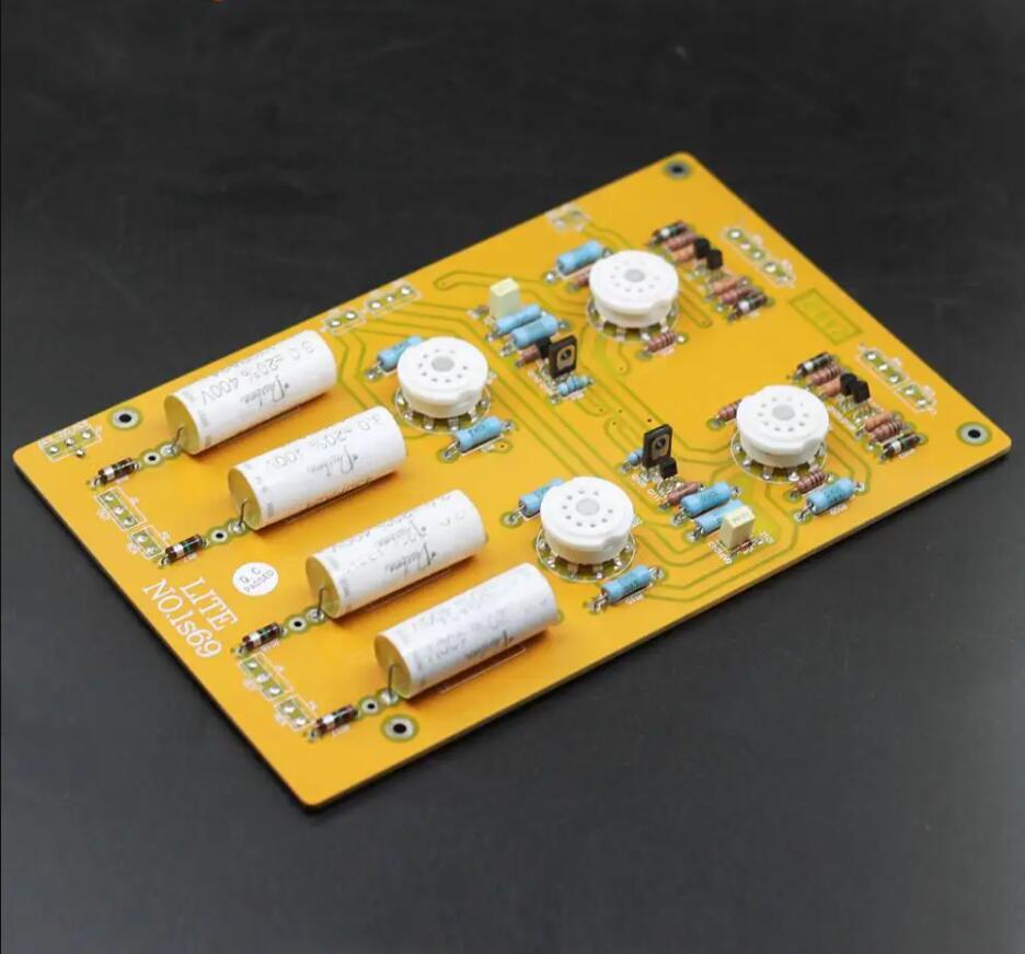 HiFi LS69 Full Balance 6DJ8 /6922 Tube XLR Preamplifier Board