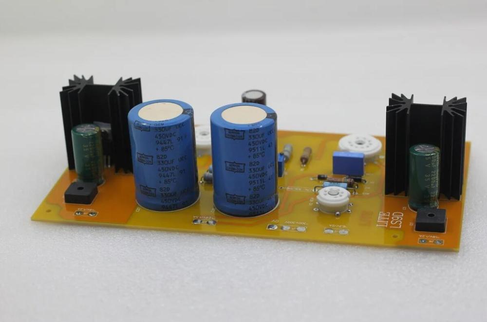 HiFi ARC 12AT7+6Z4+12B4A Tube Regulator Power Supply Board For Tube Preamp Board PSU