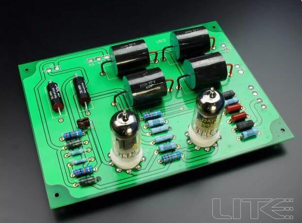 LITE HIFI finished LS12 MATTSSE ATOM preamplifier board （not include tubes）