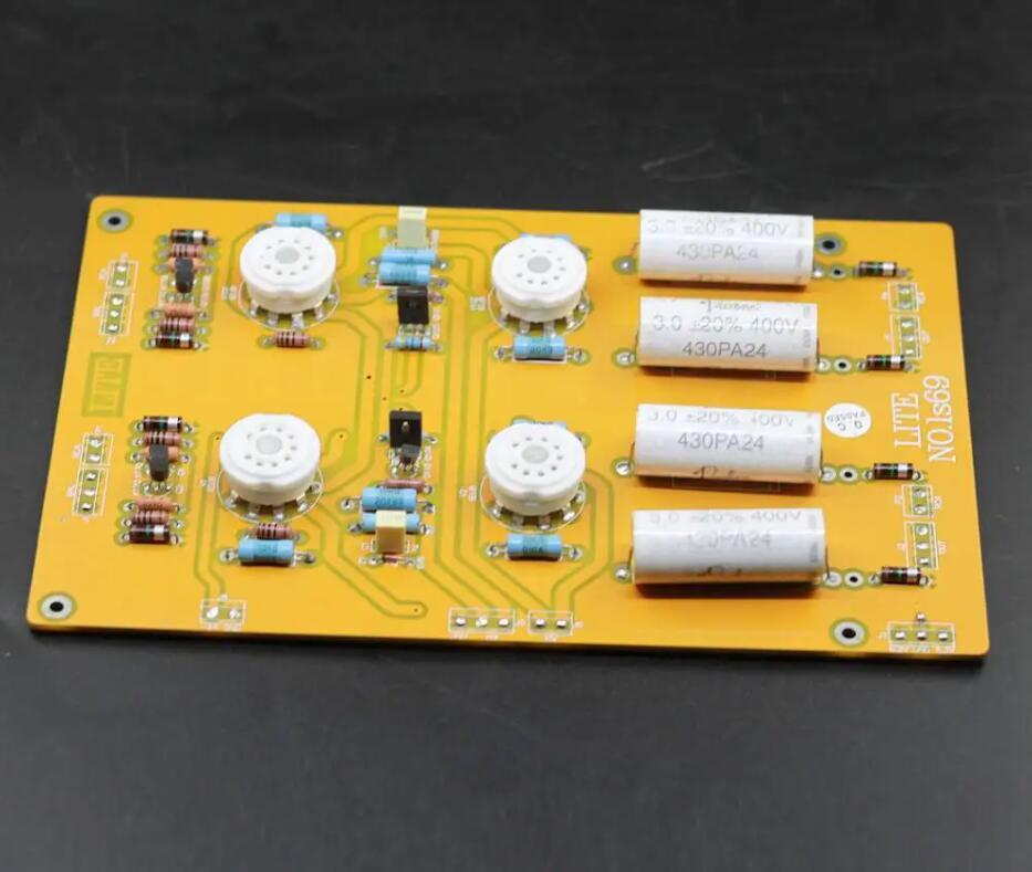 HiFi LS69 Full Balance 6DJ8 /6922 Tube XLR Preamplifier Board
