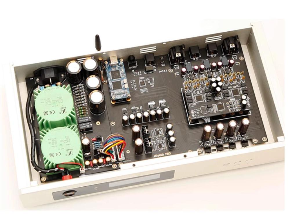 DAC4499 dual core AK4499EX fully balanced audio amplifier HIFI Bluetooth 5.1 Remote control DAC decoding