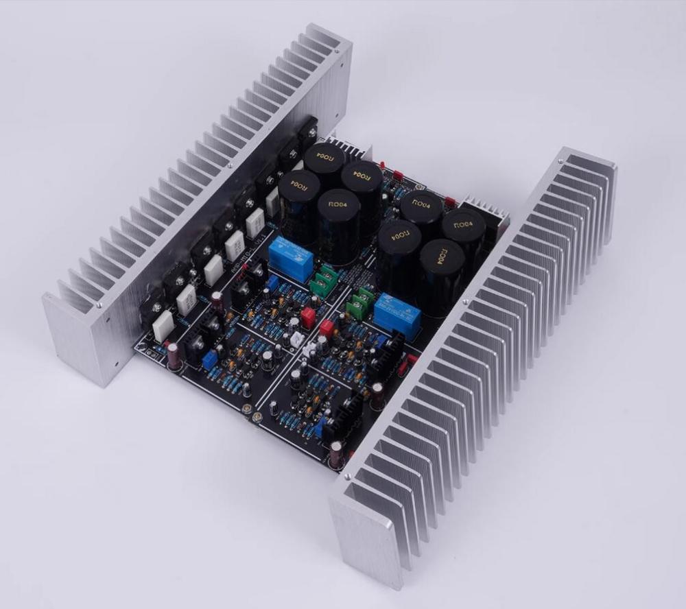 M10 Fully symmetrical double differential BTL400W+400W High power low distortion HIFI amplifier board