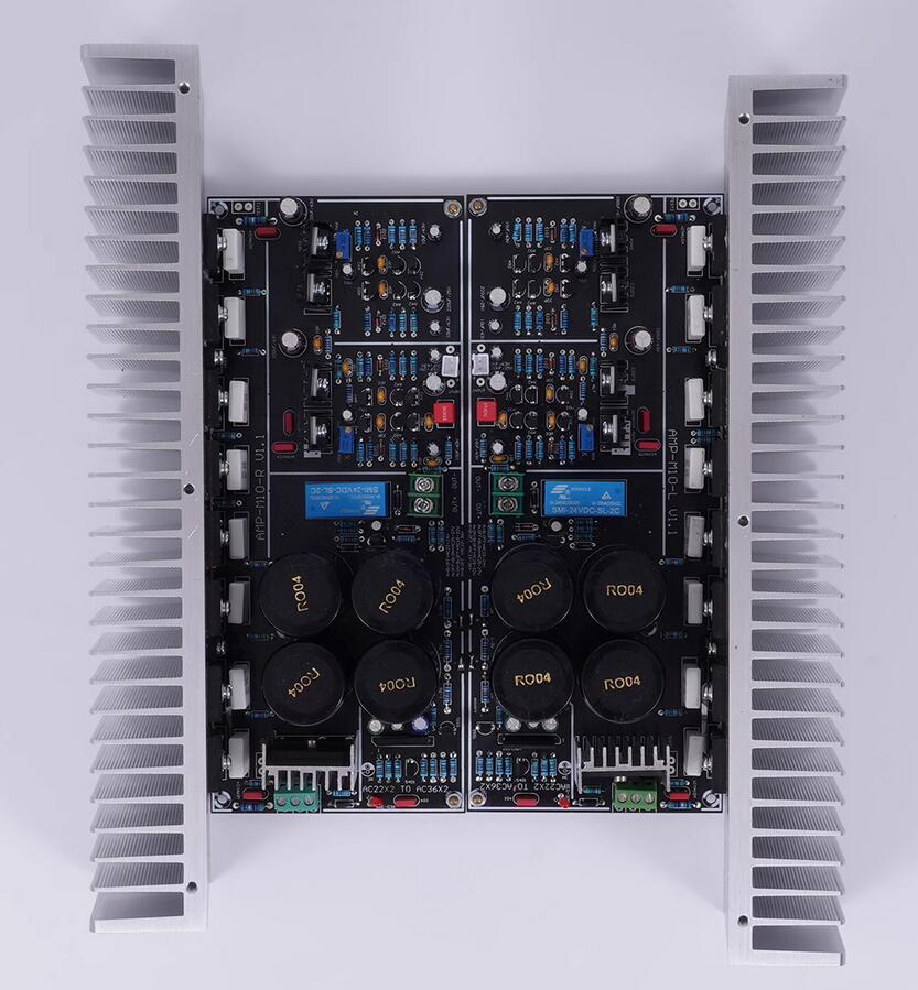 M10 Fully symmetrical double differential BTL400W+400W High power low distortion HIFI amplifier board