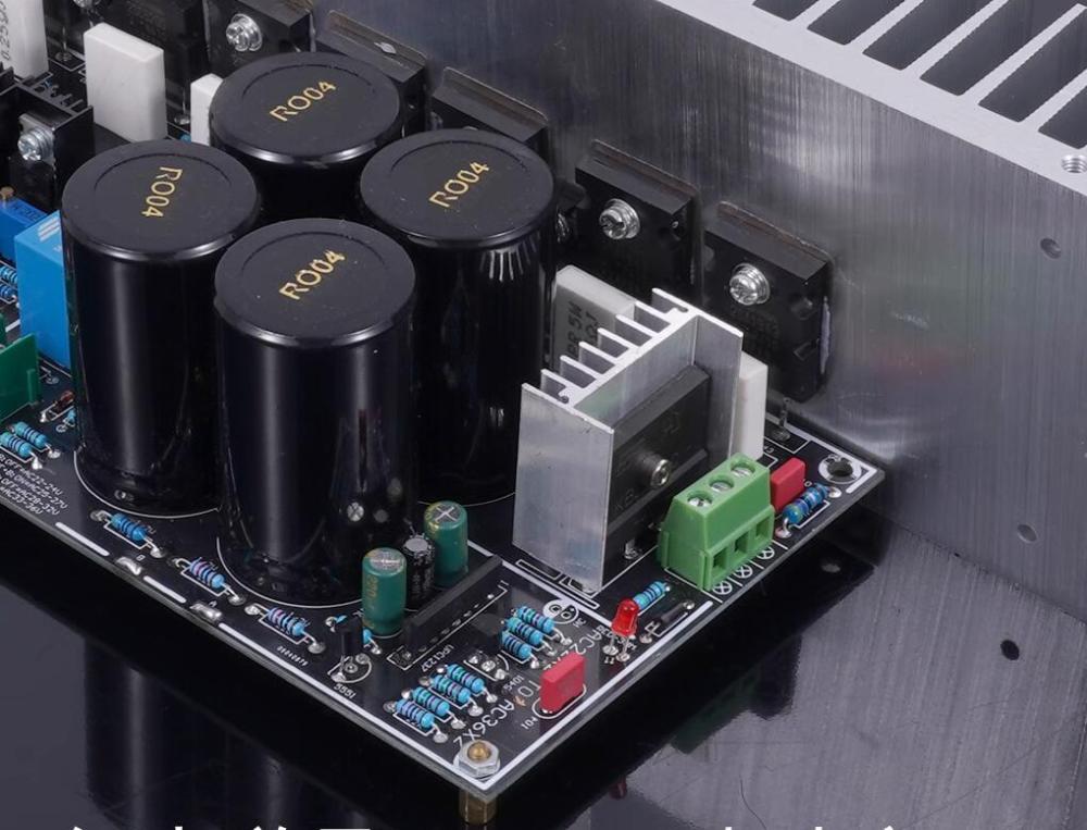 M10 Fully symmetrical double differential BTL400W+400W High power low distortion HIFI amplifier board