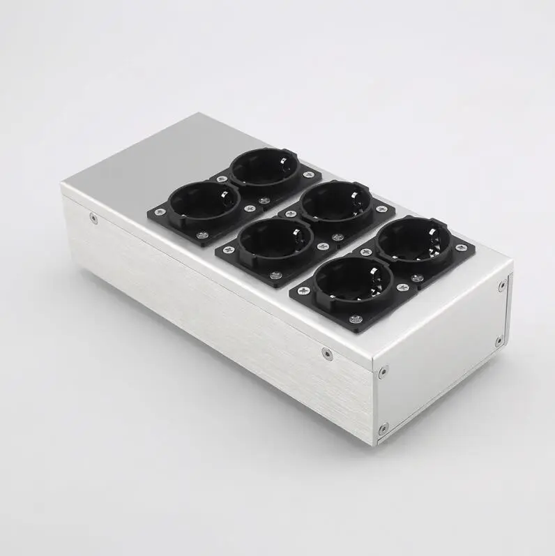 New AE06 HIFI DIY European standard power filter 6-digit EU power purifier
