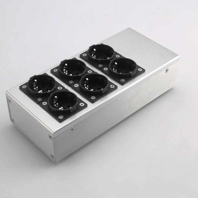New AE06 HIFI DIY European standard power filter 6-digit EU power purifier