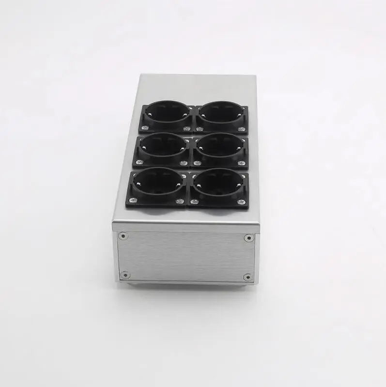 New AE06 HIFI DIY European standard power filter 6-digit EU power purifier