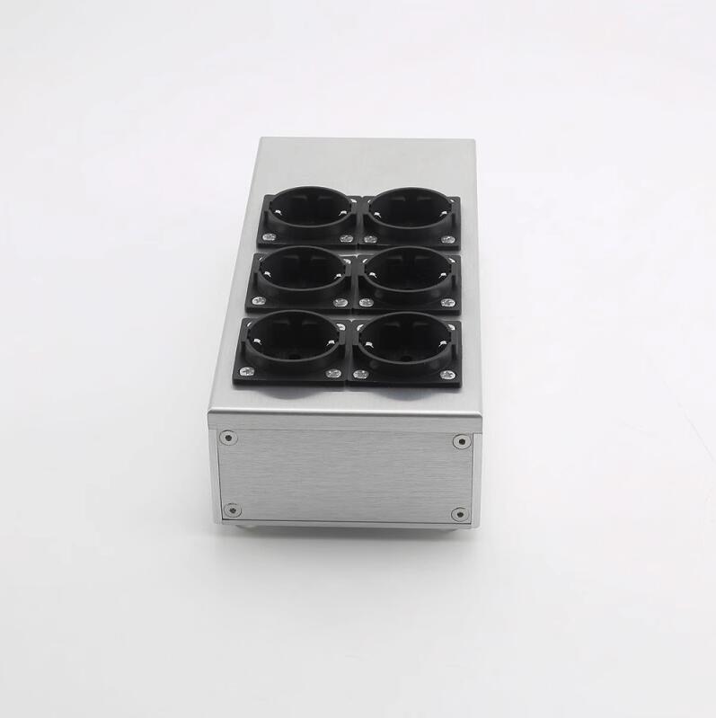 New AE06 HIFI DIY European standard power filter 6-digit EU power purifier