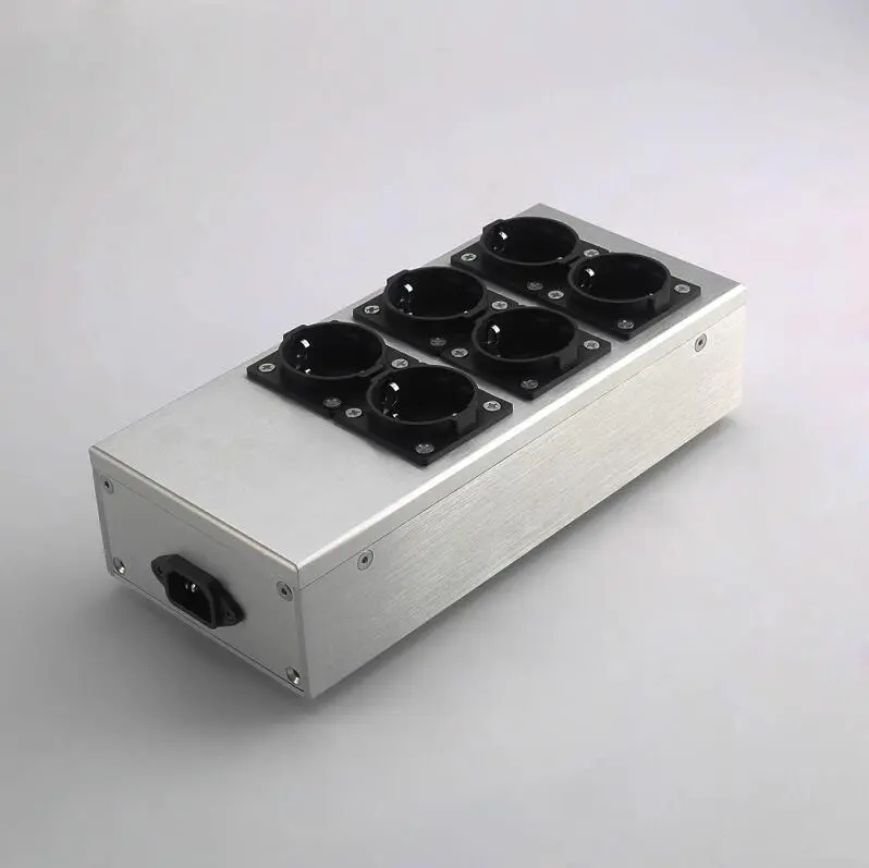 New AE06 HIFI DIY European standard power filter 6-digit EU power purifier