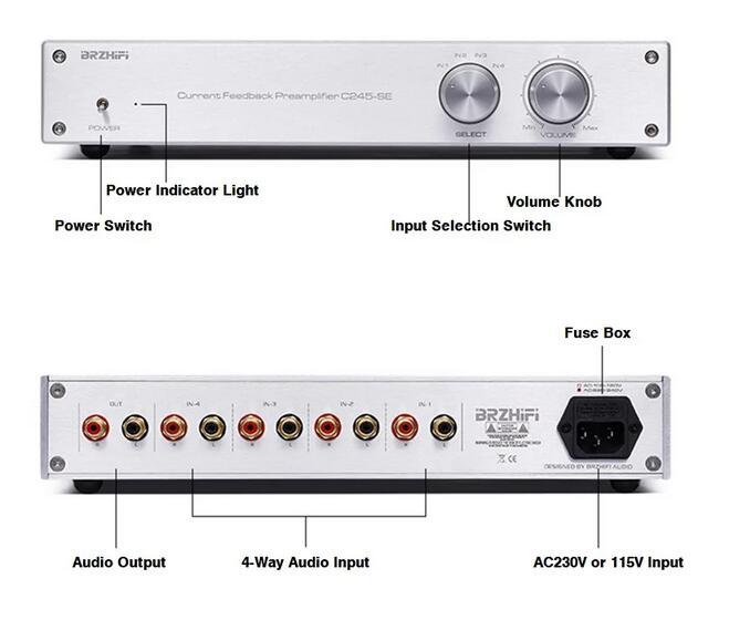 NEW Accuphase C245 AA OP Servo home audio preamplifier use for computer mobile DVD radio