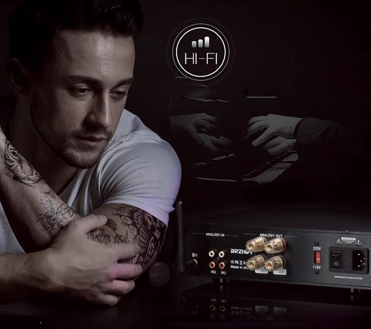 STK412-530 hifi stereo Professional household 120W*2 high-power amplifier with bluetooth