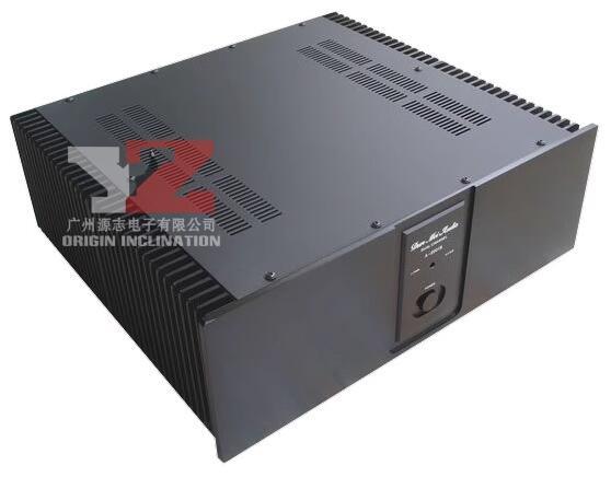 A2001B Aluminum front Panel post Power Amplifier Chassis hifi DIY Box AMP Enclosure with heatsink