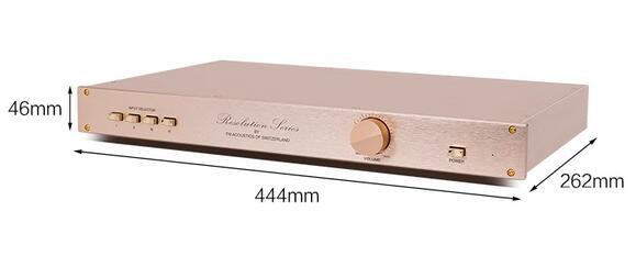 Finished HI END FM244 circuit transistor stereo preamplifier