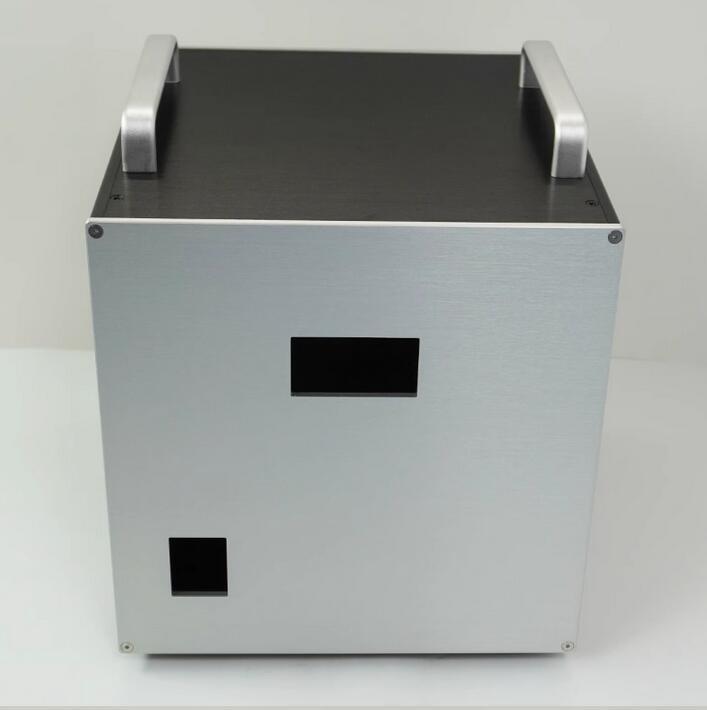3206 Aluminum CNC Customized American Standard Split Power supply Shell HIFI  Isolation DIY Case 305*305*311mm