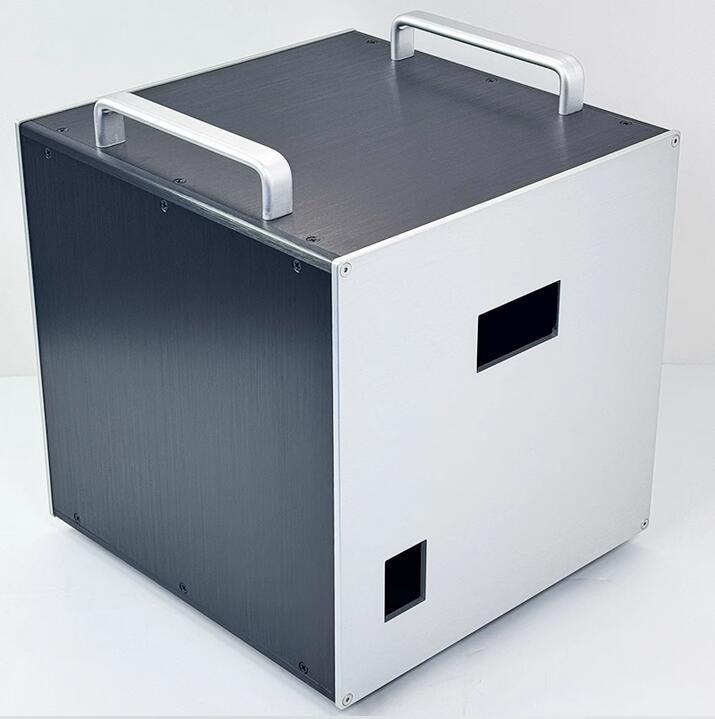3206 Aluminum CNC Customized American Standard Split Power supply Shell HIFI  Isolation DIY Case 305*305*311mm