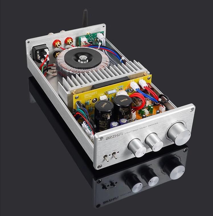 Finished SANYO STK4174 HIFI stereo 40W+40W Audio power amplifier with bluetooth
