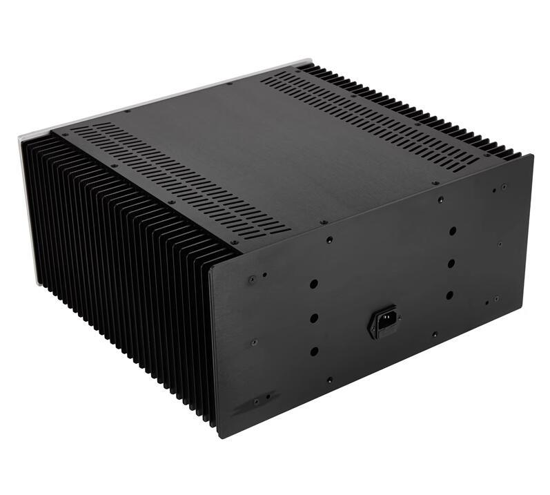 CJ201 All-Aluminum Audio Amplifier Chassis HiFi Class A Power Amp Case DIY Box with heatsink