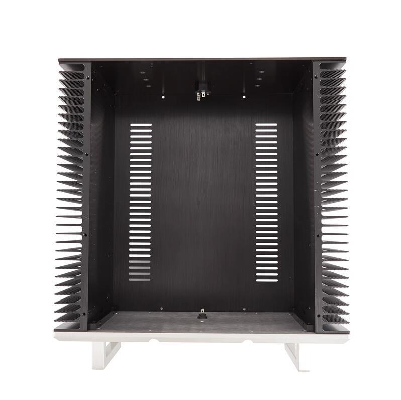 CJ201 All-Aluminum Audio Amplifier Chassis HiFi Class A Power Amp Case DIY Box with heatsink