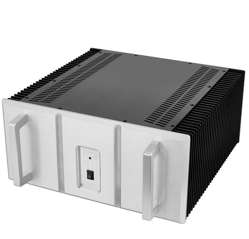 CJ201 All-Aluminum Audio Amplifier Chassis HiFi Class A Power Amp Case DIY Box with heatsink